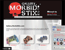 Tablet Screenshot of gallery.morbidstix.com
